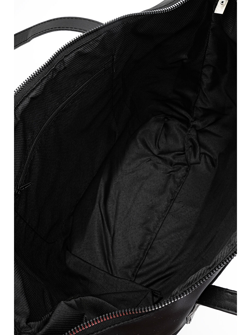 Paraşüt Kumaş Kadın Kol Çanta Madonna Siyah-4
