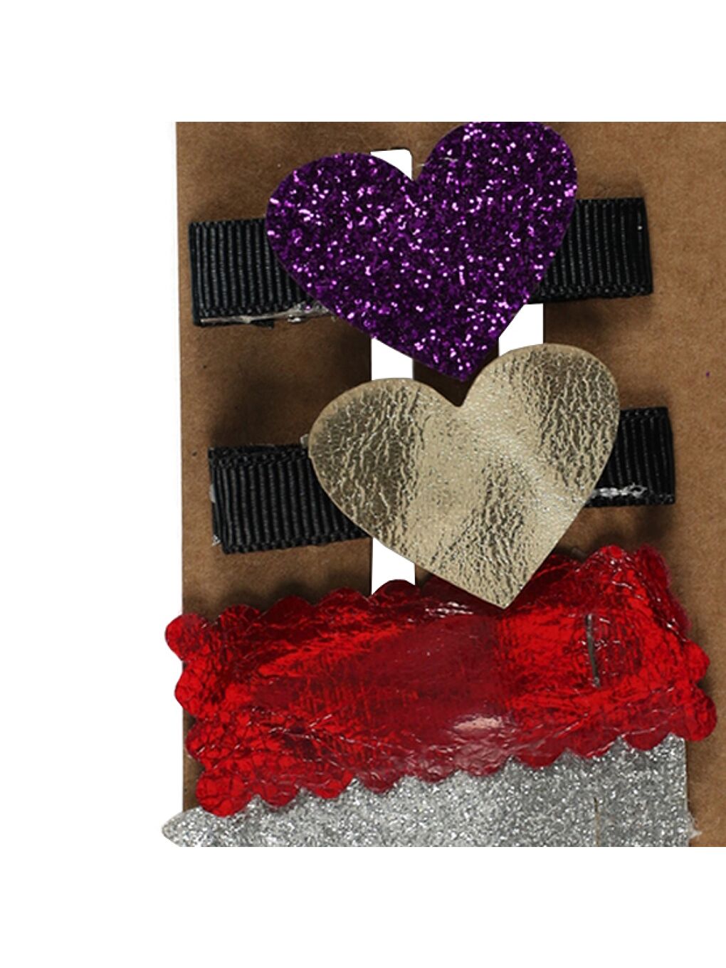 Karışık Kız Çocuk Simli Toka Set-1