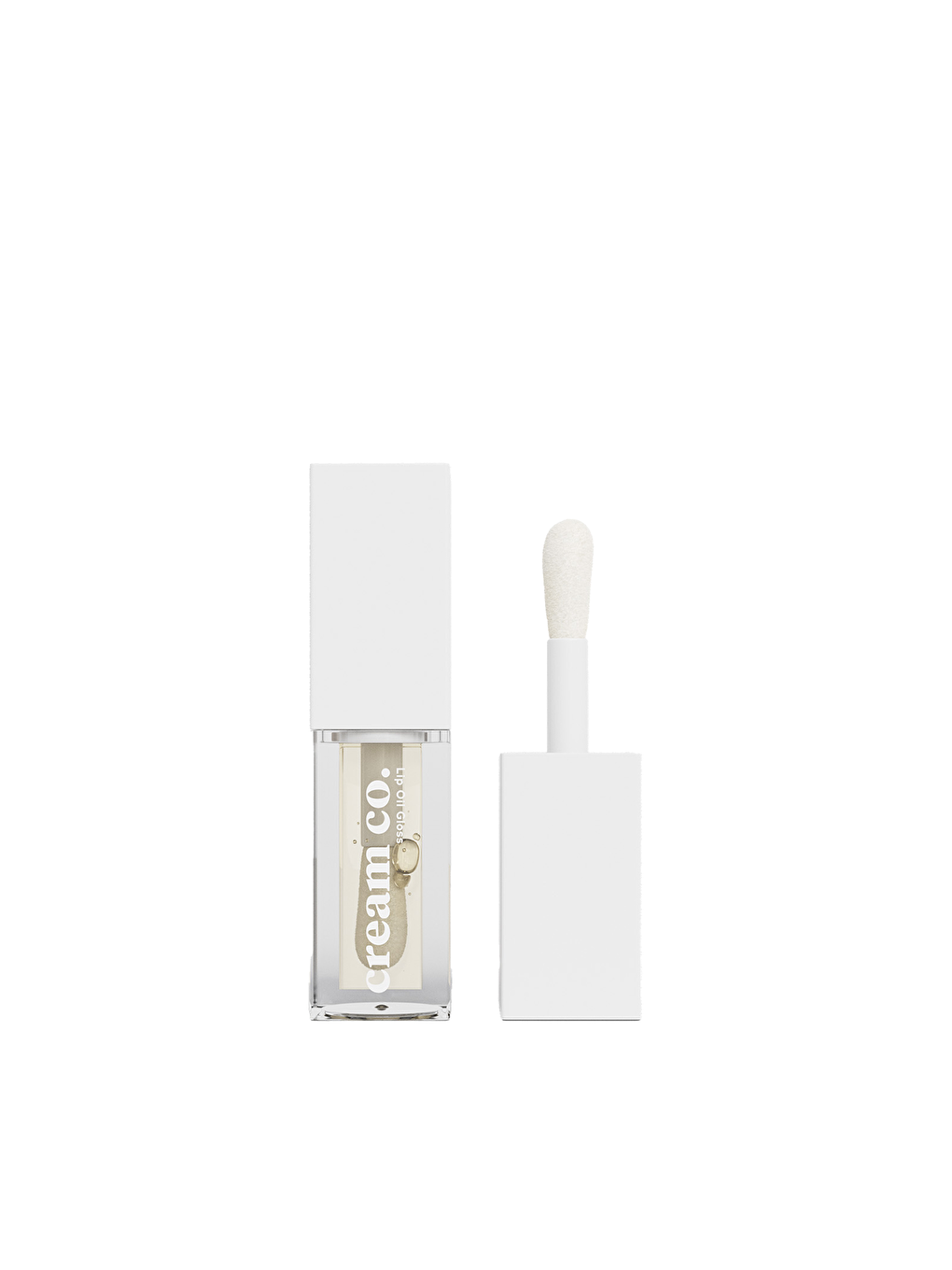 Cream Co. Vanilya Lip Oil Gloss Dudak Parlatıcısı Nemlendirici Besleyici Dudak Bakım Yağı Vanilla