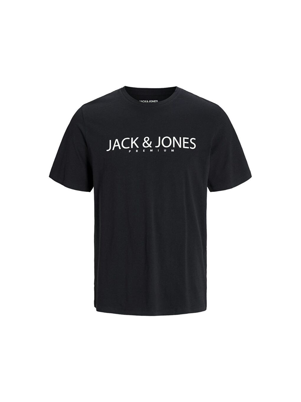 Jack & Jones Blajack Erkek Siyah Bisiklet Yaka Tişört