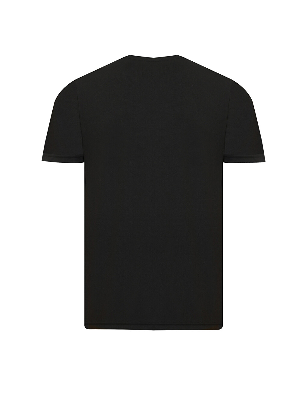 Siyah Erkek Kısa Kol T-Shirt-1
