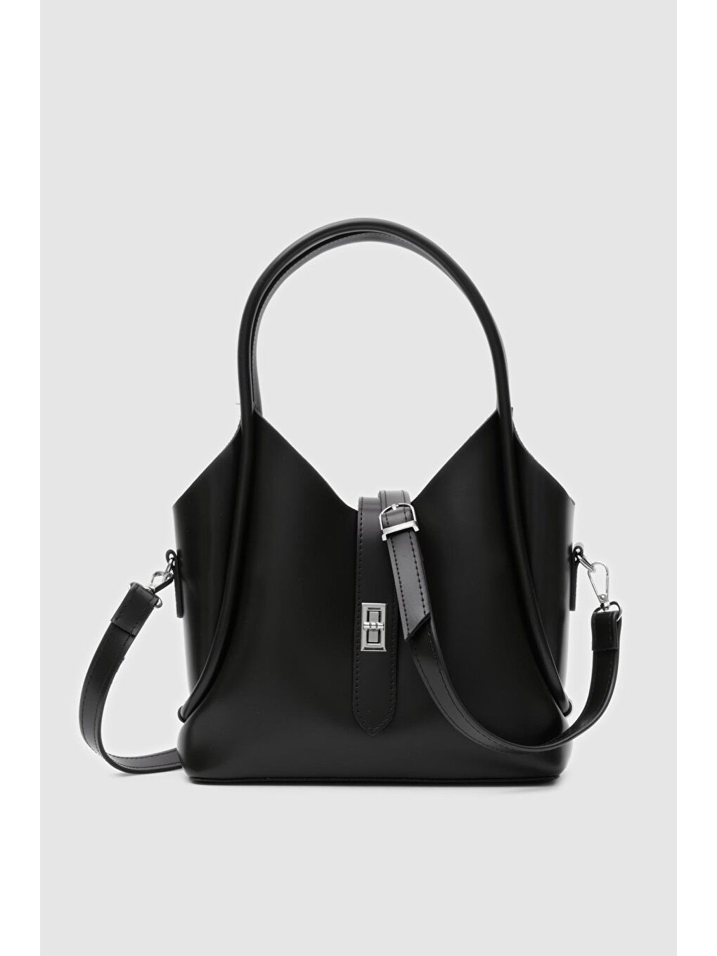 Cindy El Ve Çapraz Çanta Siyah