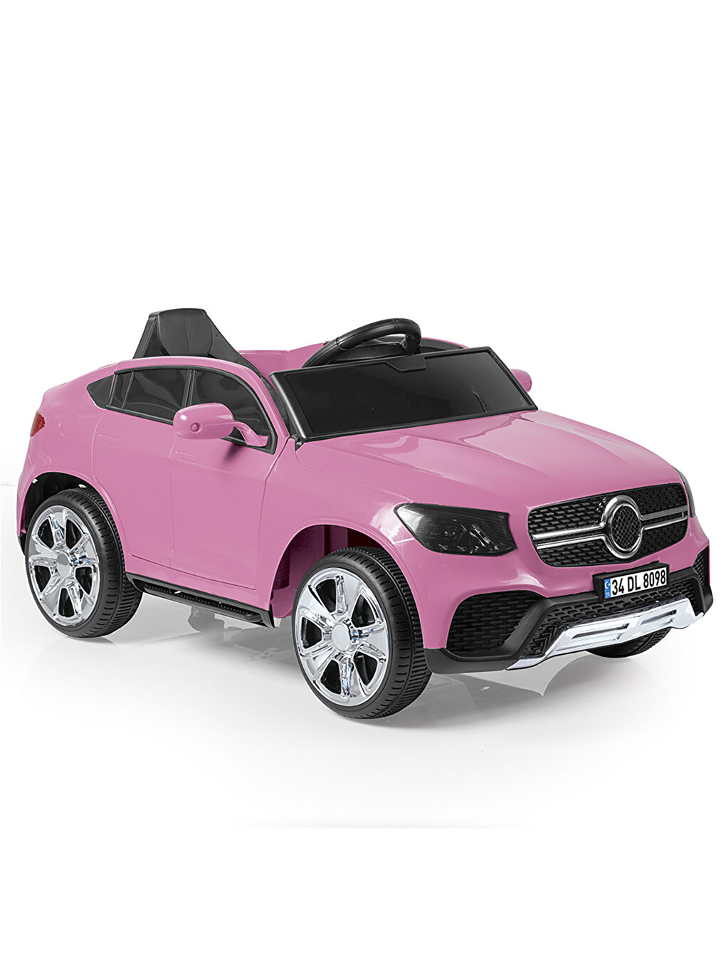 Grand SUV 12 Volt Uzaktan Kumandalı Akülü Araba Pembe-1
