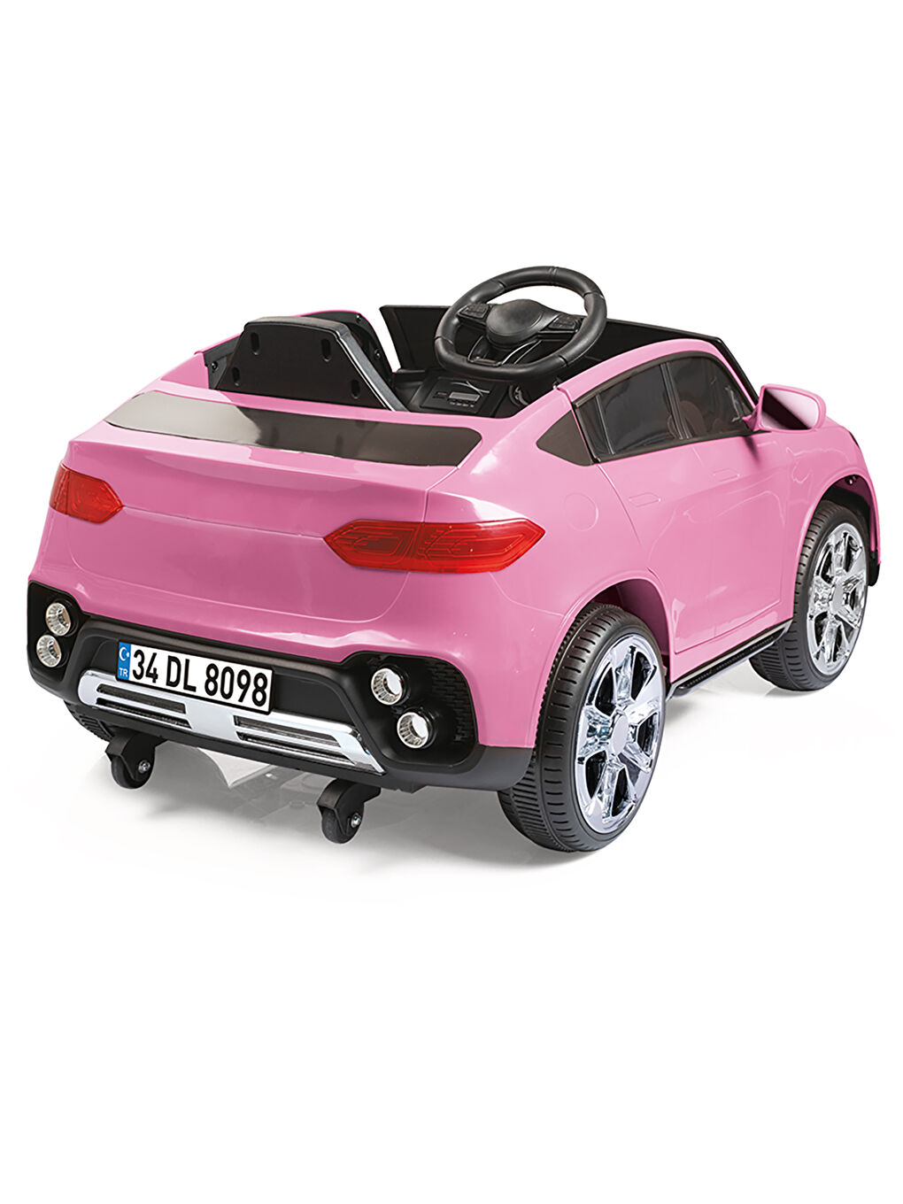 Grand SUV 12 Volt Uzaktan Kumandalı Akülü Araba Pembe-2