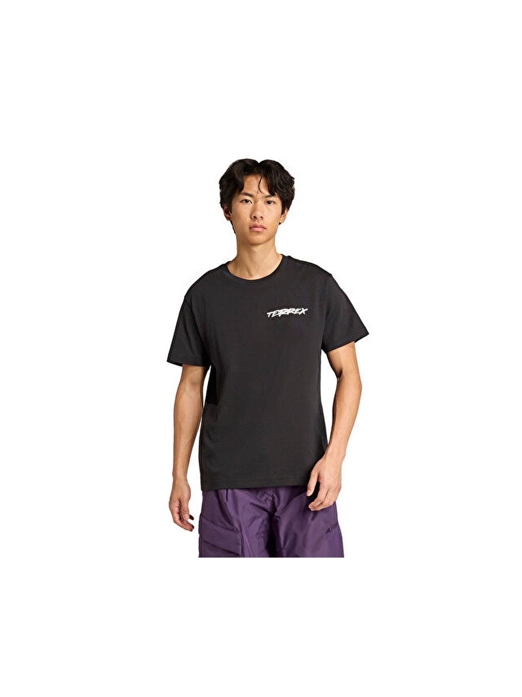 U Snow T Unisex Outdoor Tişörtü Jm6359 Siyah-2