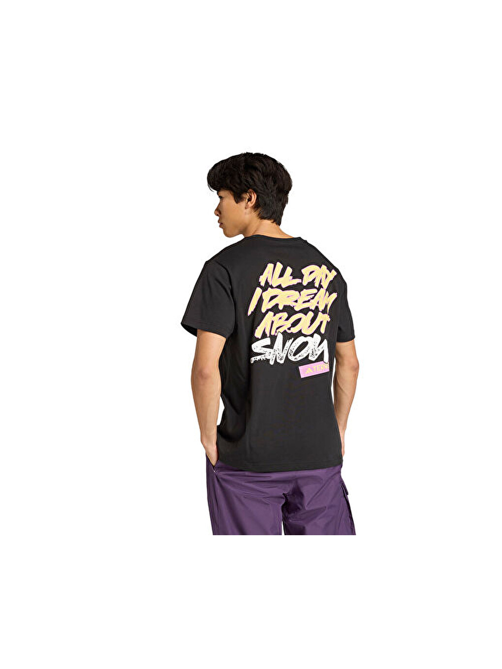 U Snow T Unisex Outdoor Tişörtü Jm6359 Siyah-3