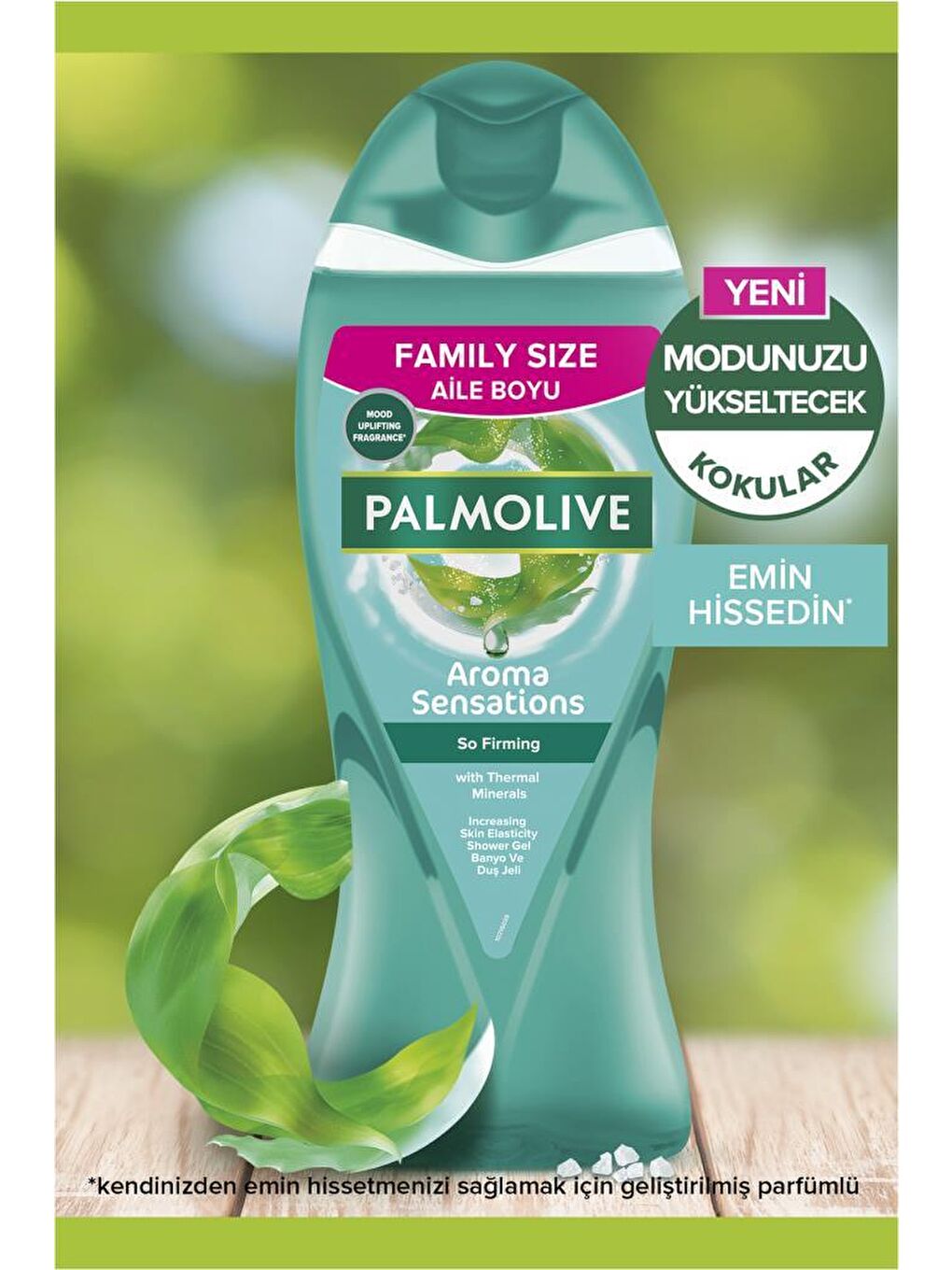 Palmolive Yeşil Aroma Sensations So Firm Deniz Yosunu Özü ile Banyo ve Duş Jeli 2x750 ml - 1