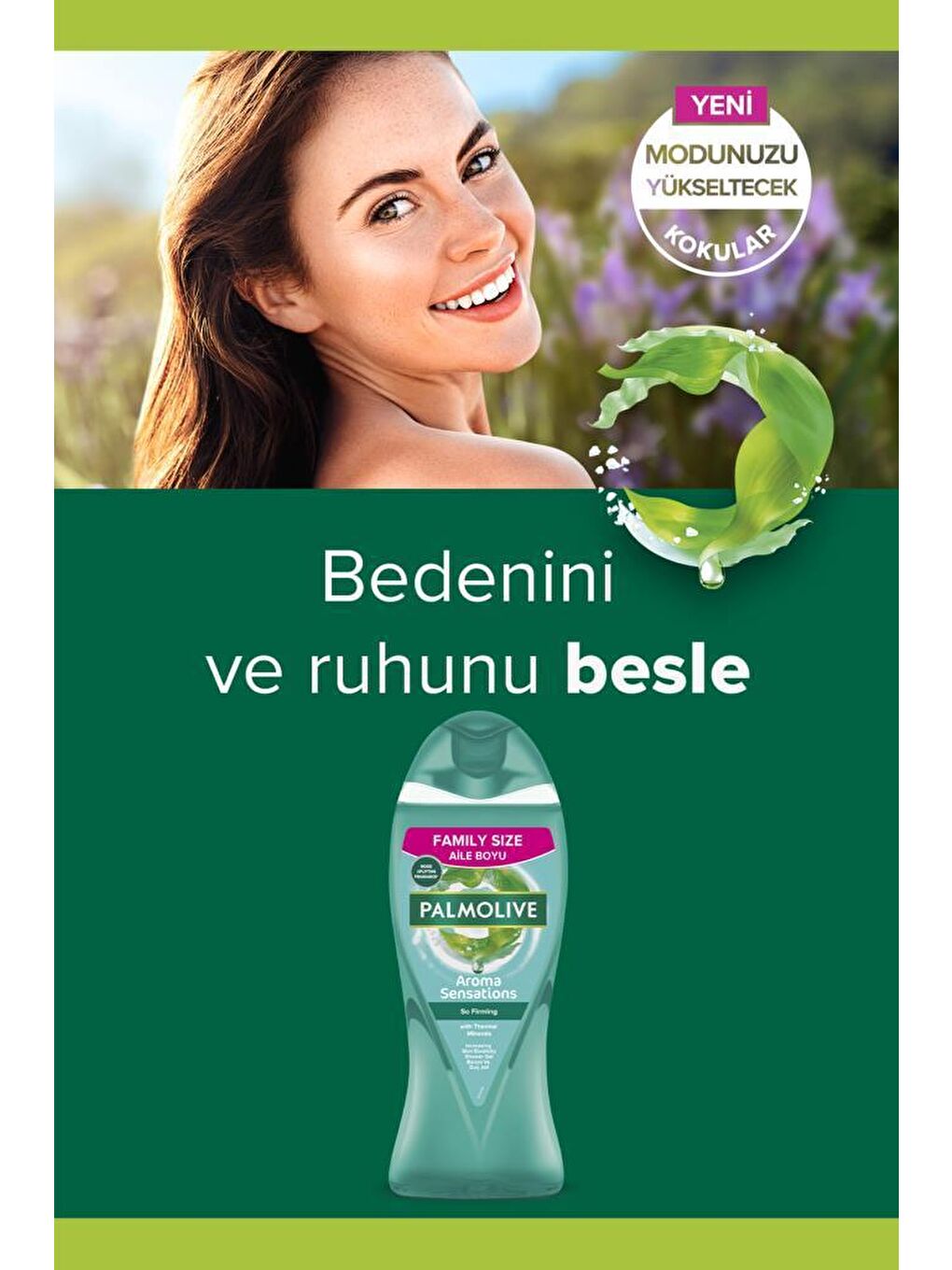 Palmolive Yeşil Aroma Sensations So Firm Deniz Yosunu Özü ile Banyo ve Duş Jeli 2x750 ml - 2