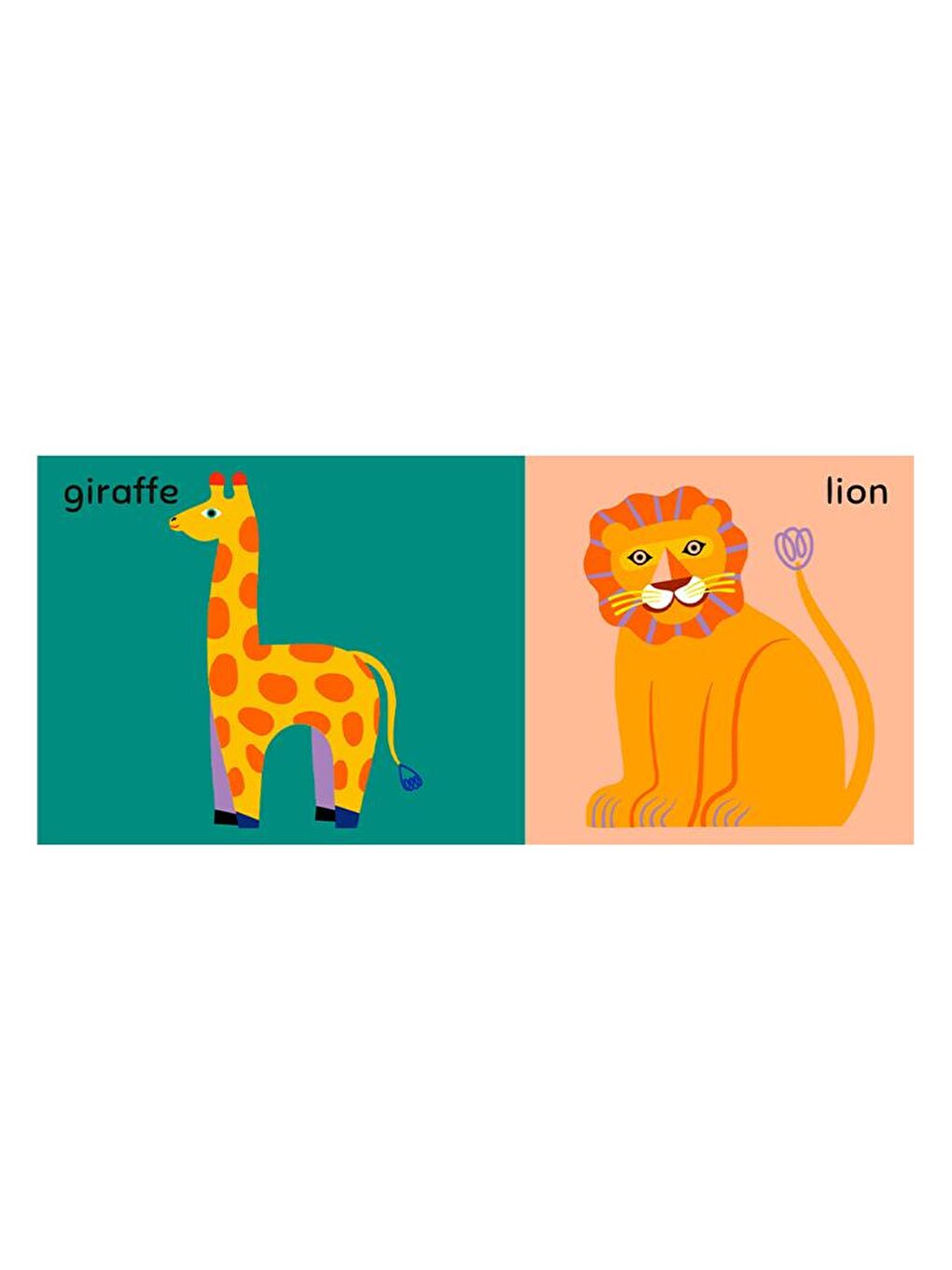 Tiny Cloth Book - My First Jungle Animals-1