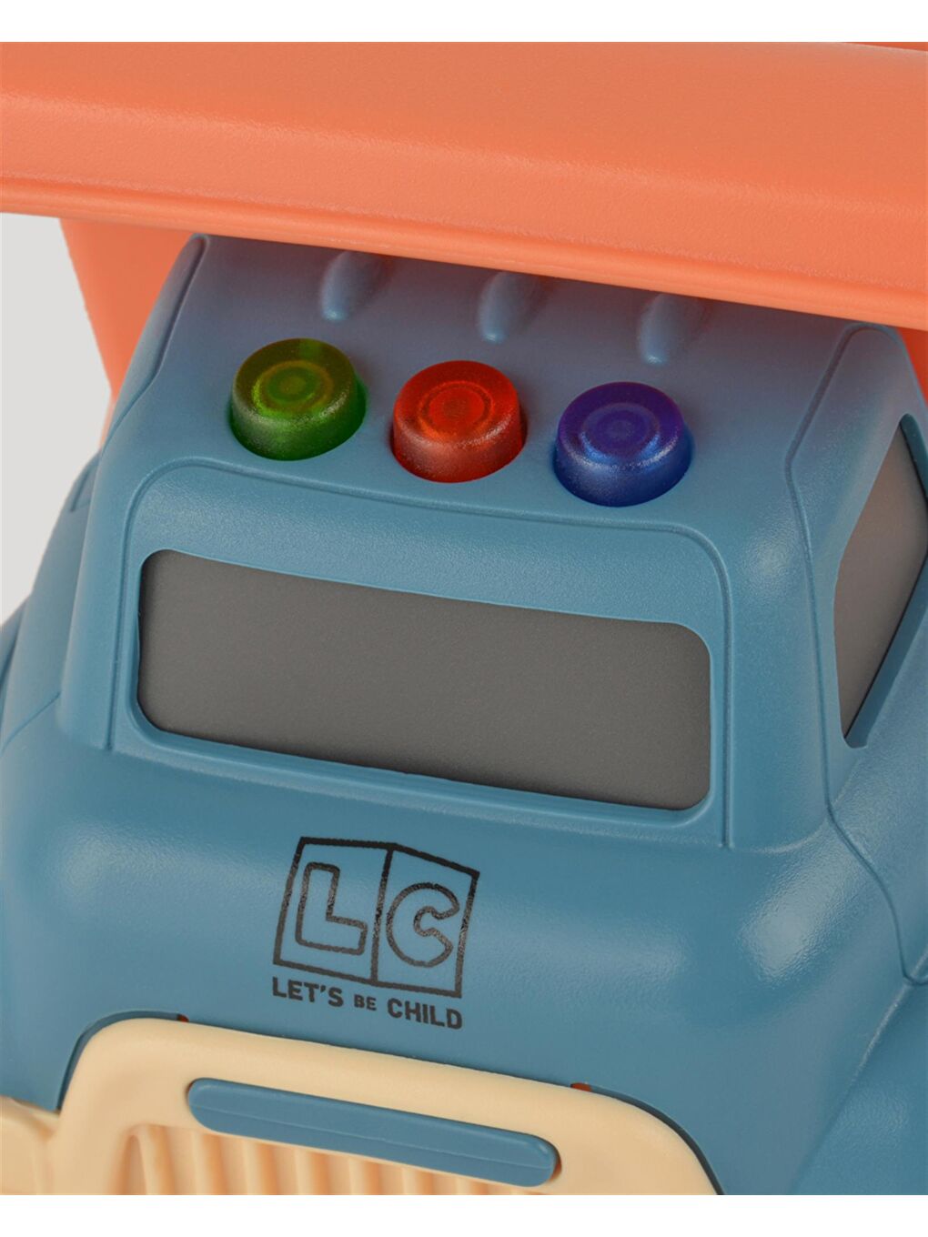 Turkuaz Sesli Ve Işıklı Minik Kamyon-1