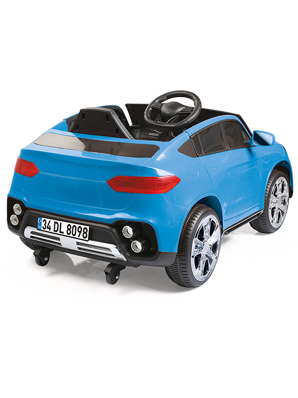 Grand SUV 12 Volt Uzaktan Kumandalı Akülü Araba Mavi-2