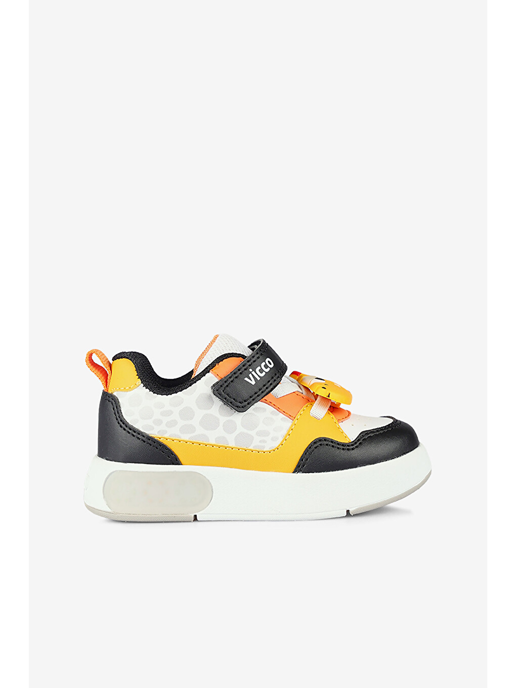 Borka Işıklı Erkek Okul Öncesi Siyah Sneaker