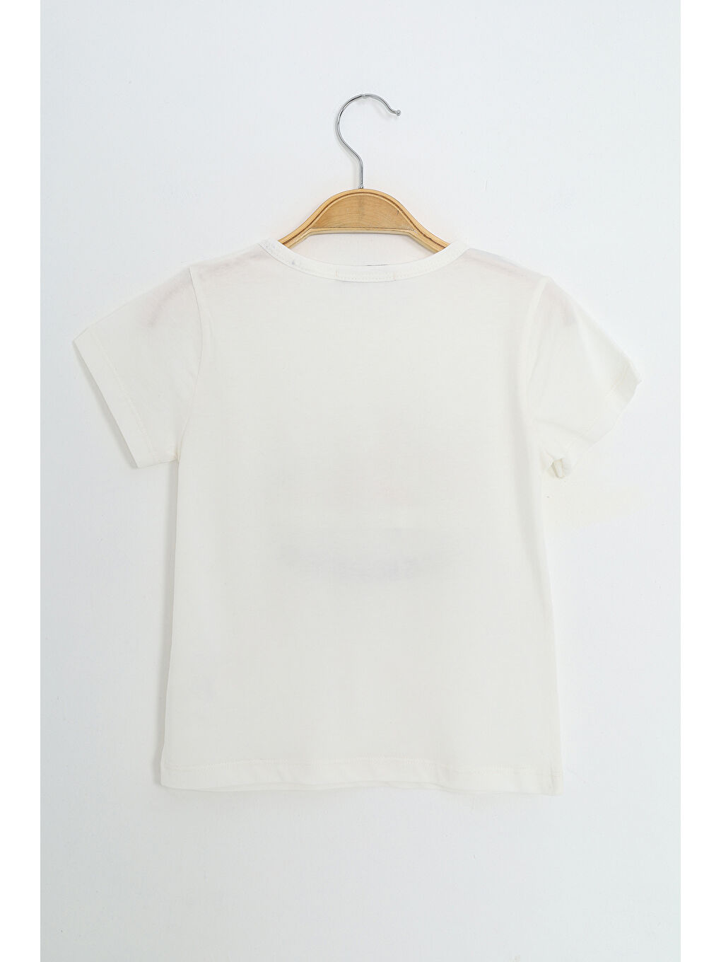 Ekru Erkek Çocuk Baskılı Tişört-2