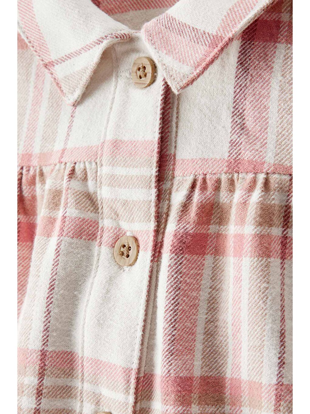 Kız Bebek Ekru Elbise Set-3