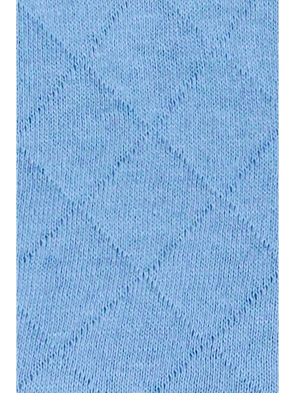 Kız Bebek Mavi Yelekli Set-1