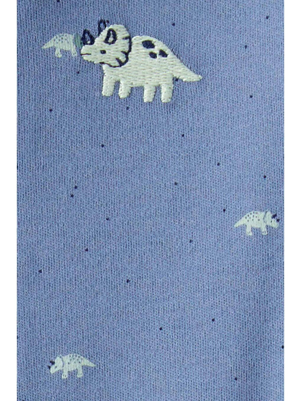 Erkek Bebek Mavi Uyku Tulumu-3