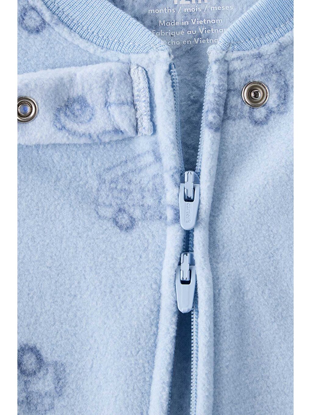 Erkek Bebek Yeşil Polar Tulum-2