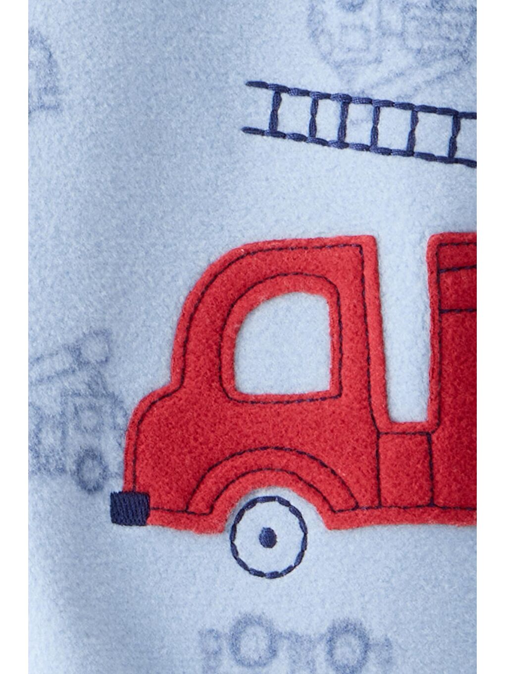 Erkek Bebek Yeşil Polar Tulum-3