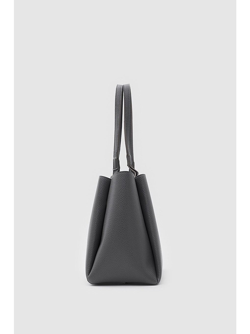 Maksi Tote Çanta Gri-3