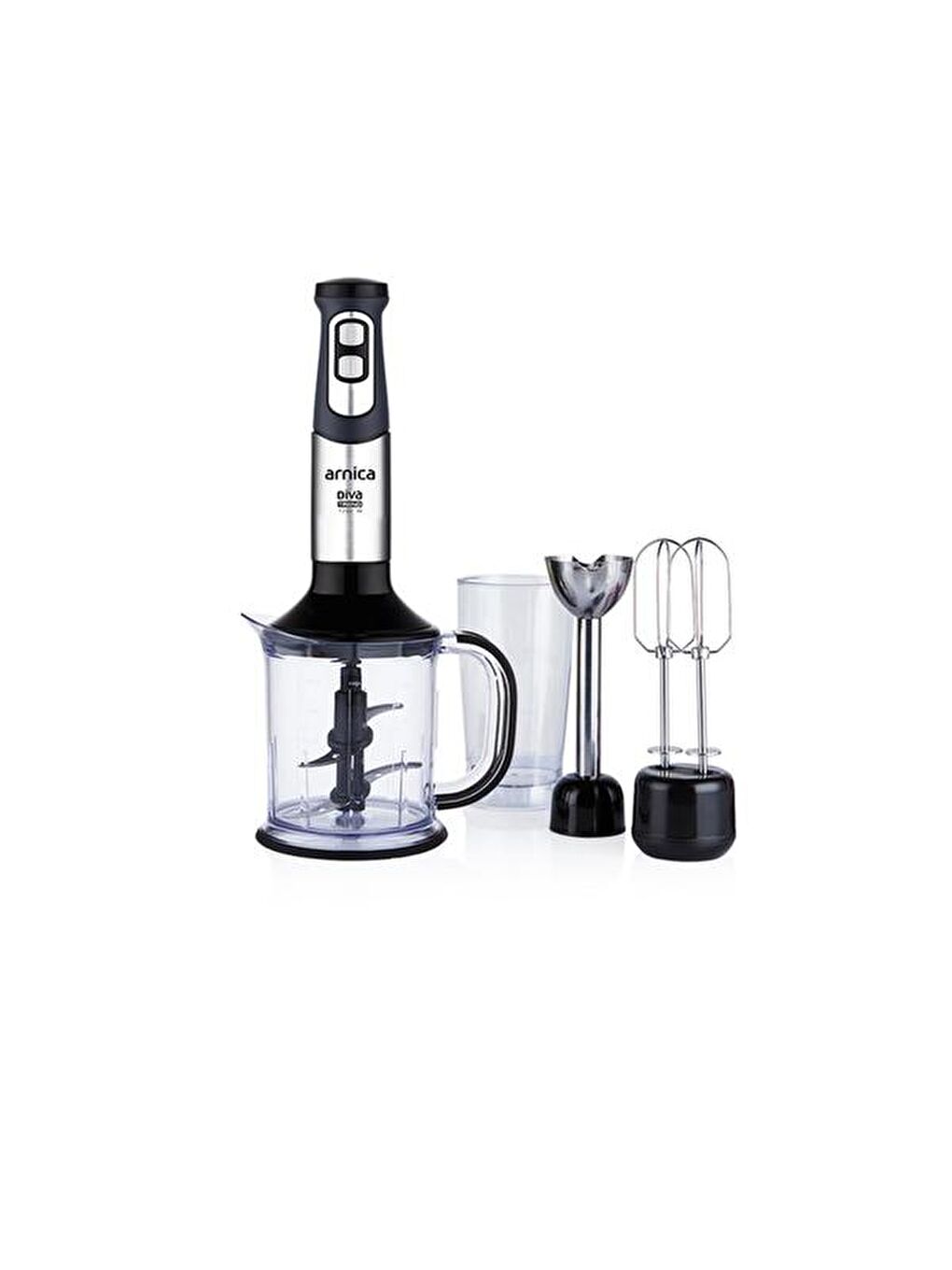 Diva Trend GH21592 Blender Seti - Siyah - 1200 Watt