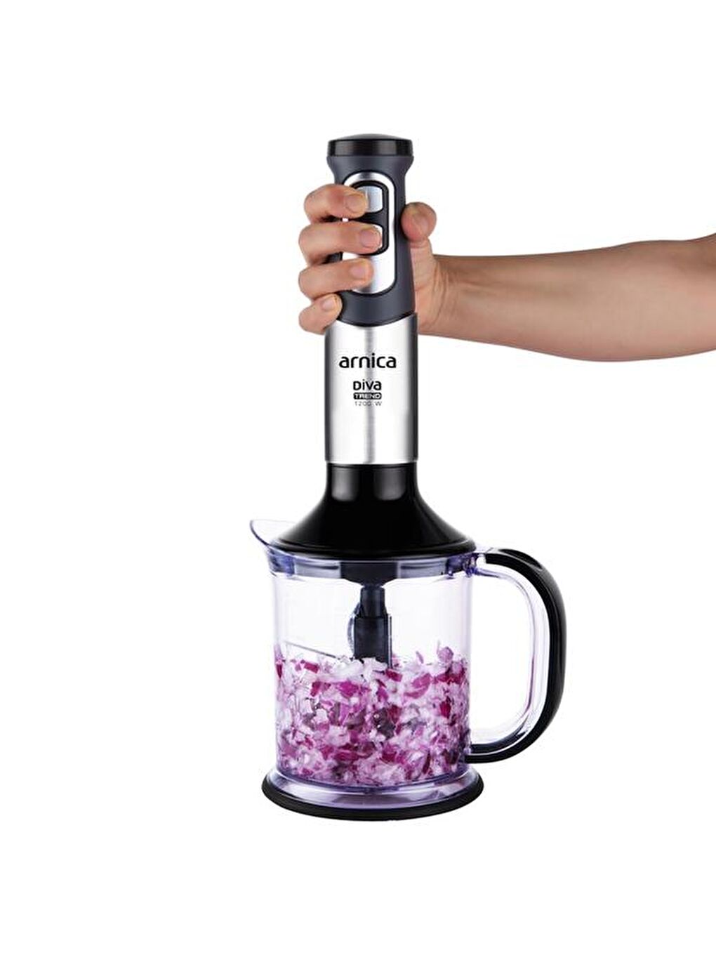 Diva Trend GH21592 Blender Seti - Siyah - 1200 Watt-9