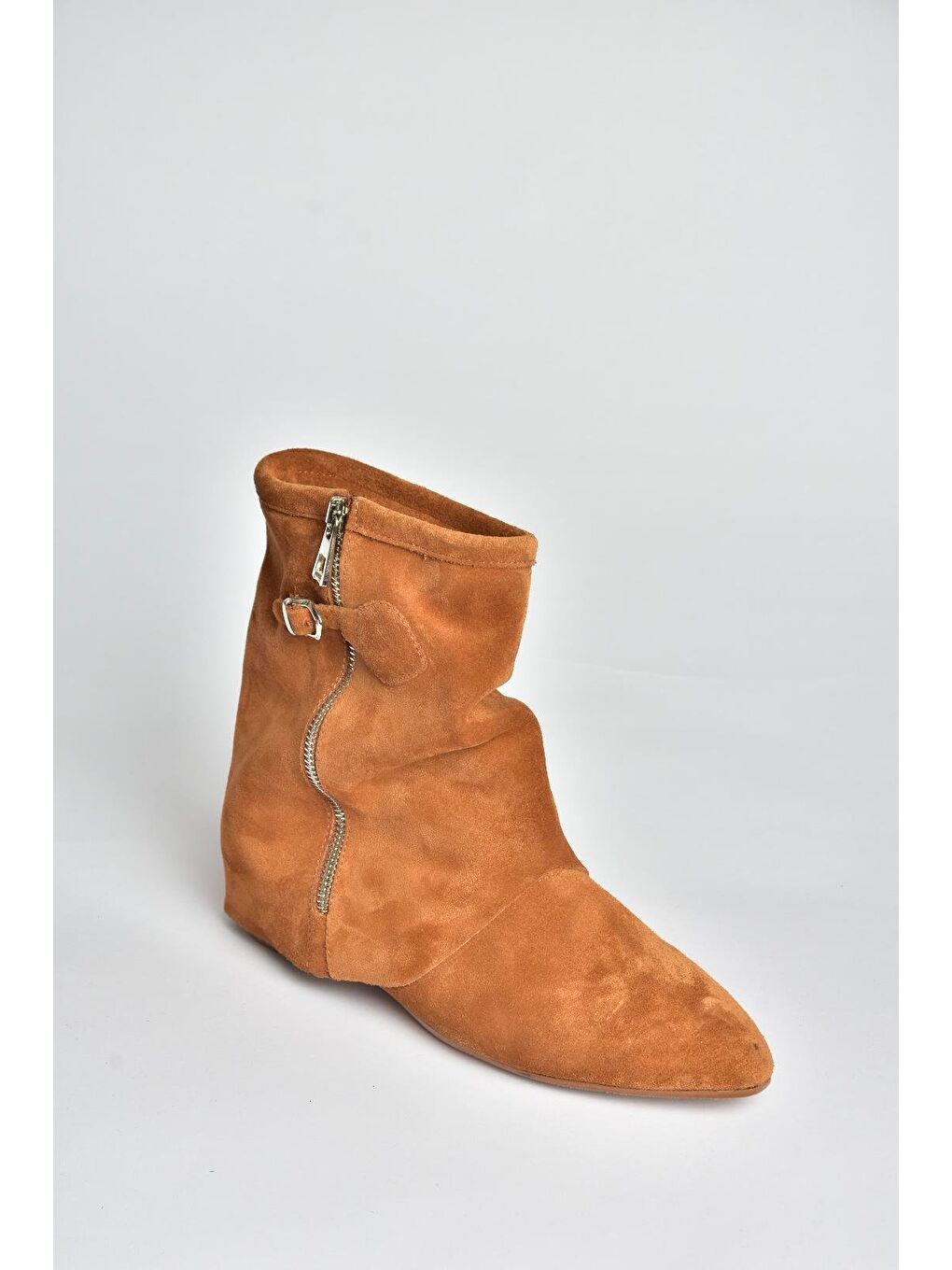 Kahverengi Taba Kadın Bot V380614202-1