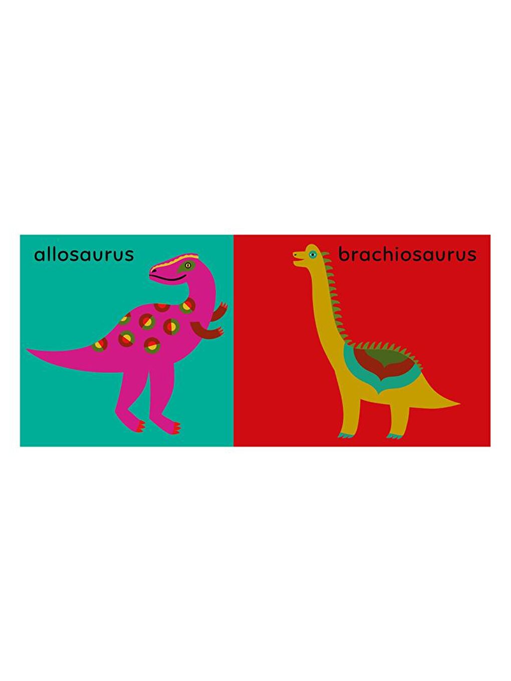 Tiny Cloth Book - My First Dinosaurs-3