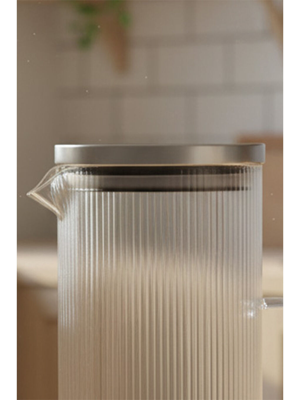 Renksiz Bodrum 1200 Ml Borosilikat Cam Sürahi Buzdolabı Sürahisi Seffaf-5