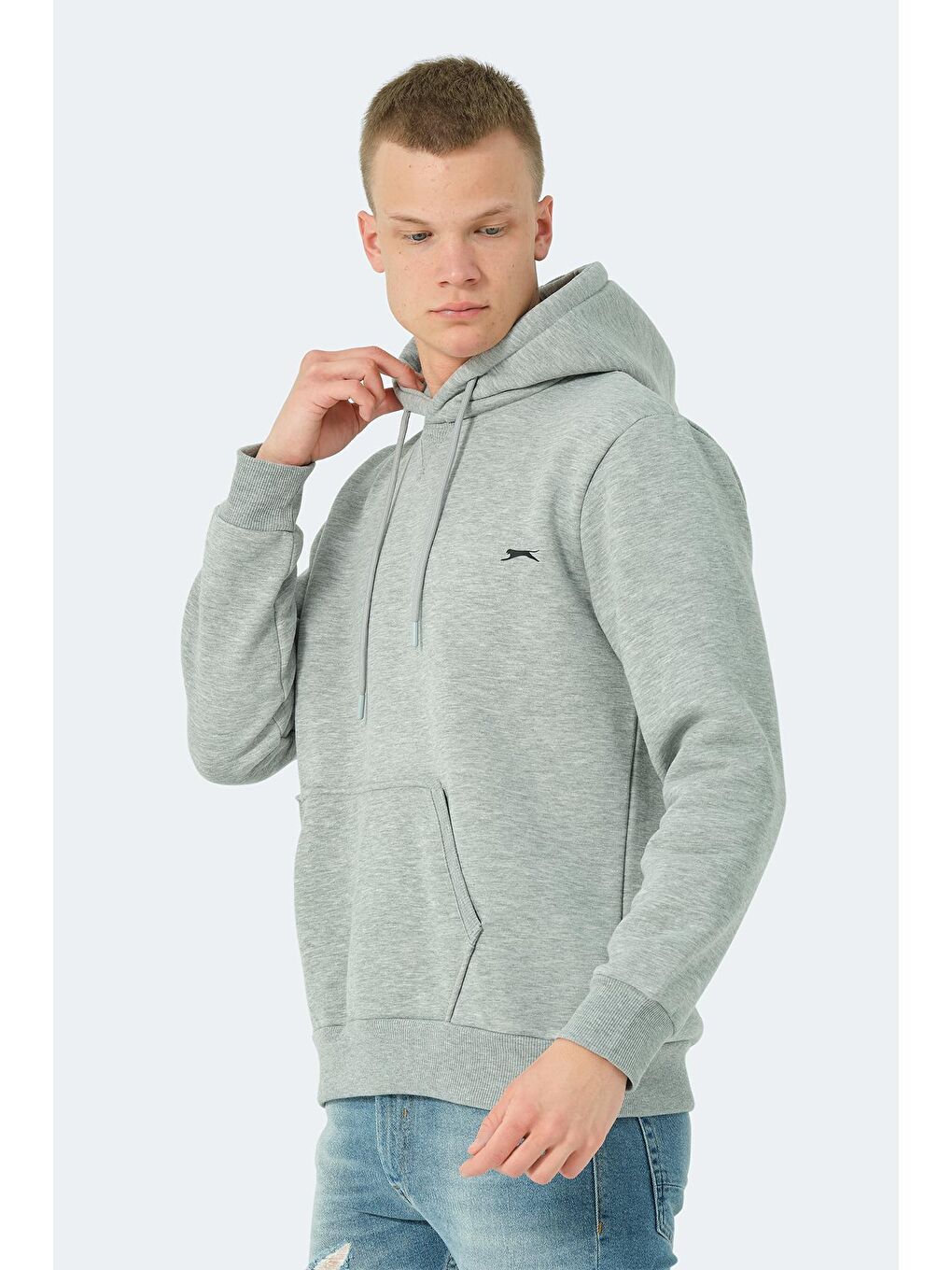 SLAZENGER Gri Erkek Sweatshirt Gri - 4