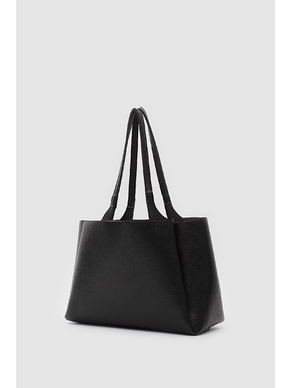Maksi Tote Çanta Siyah-1