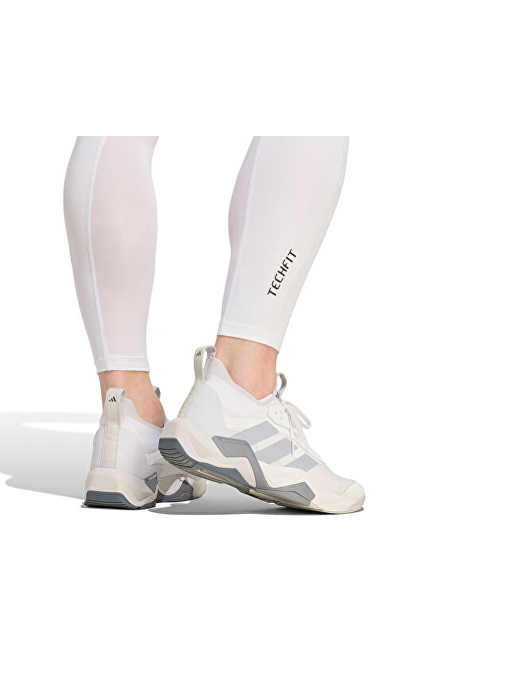 Tf Base Tight Erkek Antrenman Taytı Jx2569 Beyaz-3