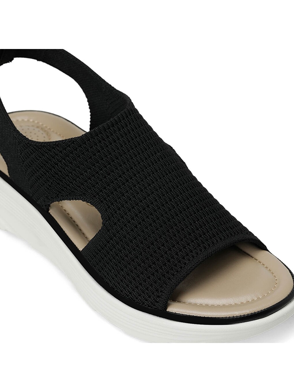 325575.Z Siyah Kadın Spor Sandalet-6