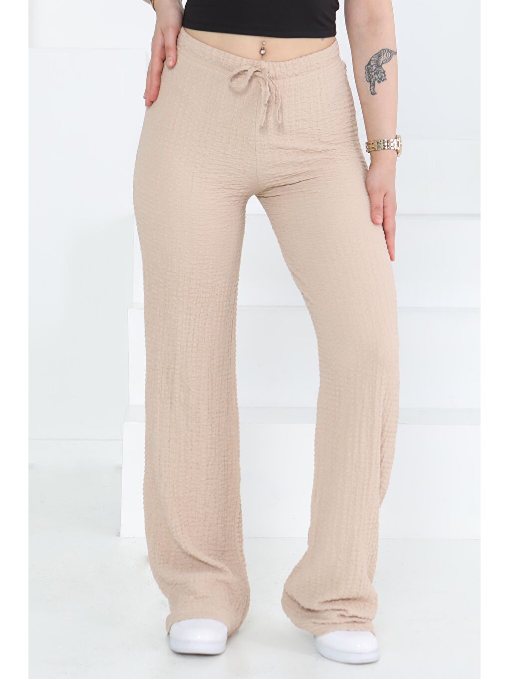 Salaş Pantolon Bej - 27276