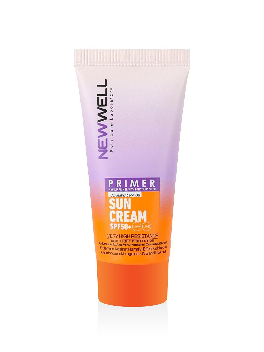 New Well Krem Makyaj Bazı Güneş Kremi SPF 50+ Aydınlatıcı Etkili Primer Sunscreen 50 ml