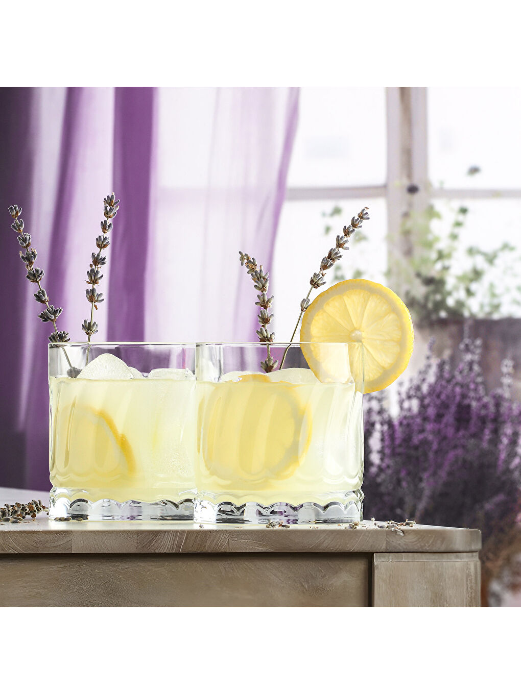 Renksiz Wave 4'lü Bardağı-1