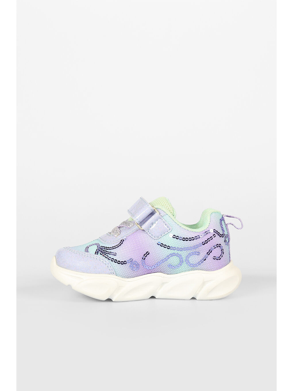 Lemna Işıklı Kız Okul Öncesi Lila Spor Ayakkabı-1
