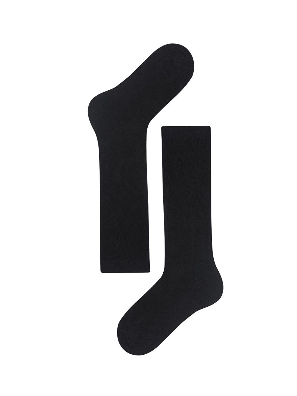 Bony Socks Family Dizaltı Çocuk Basic Çorap Siyah