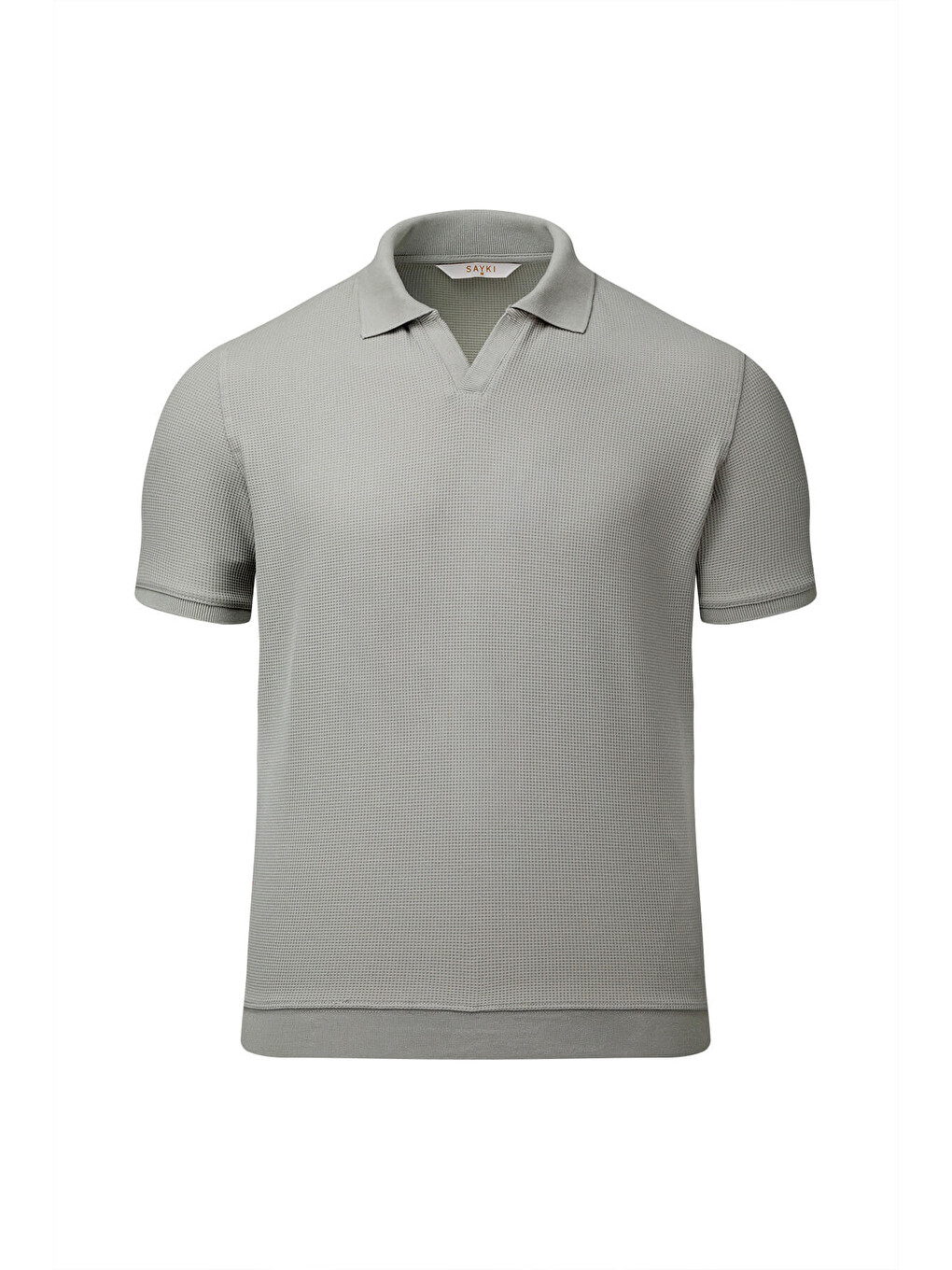 Haki Regular Fit Polo Yaka Pamuklu Tişört
