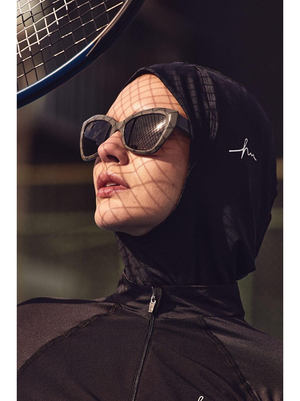 Active Tesettür Spor Antrenman Bonesi Act-27 Siyah Renk-1