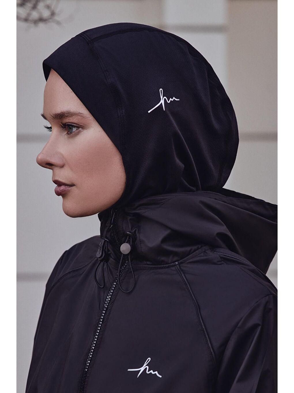 Active Tesettür Spor Antrenman Bonesi Act-27 Siyah Renk-2