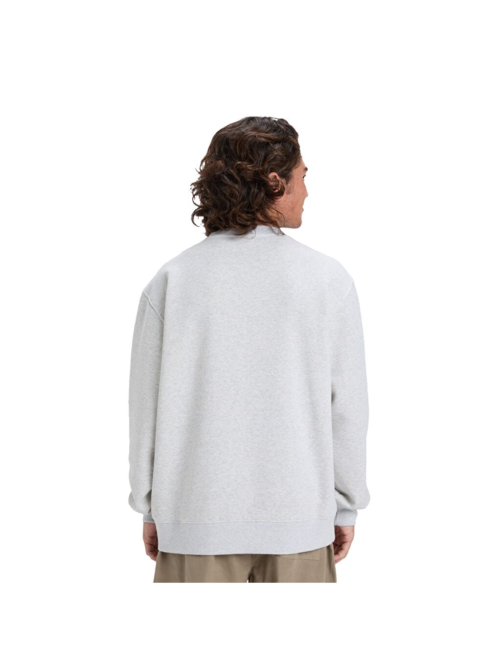 Salt Water Crew Erkek Gri Sweatshirt-5