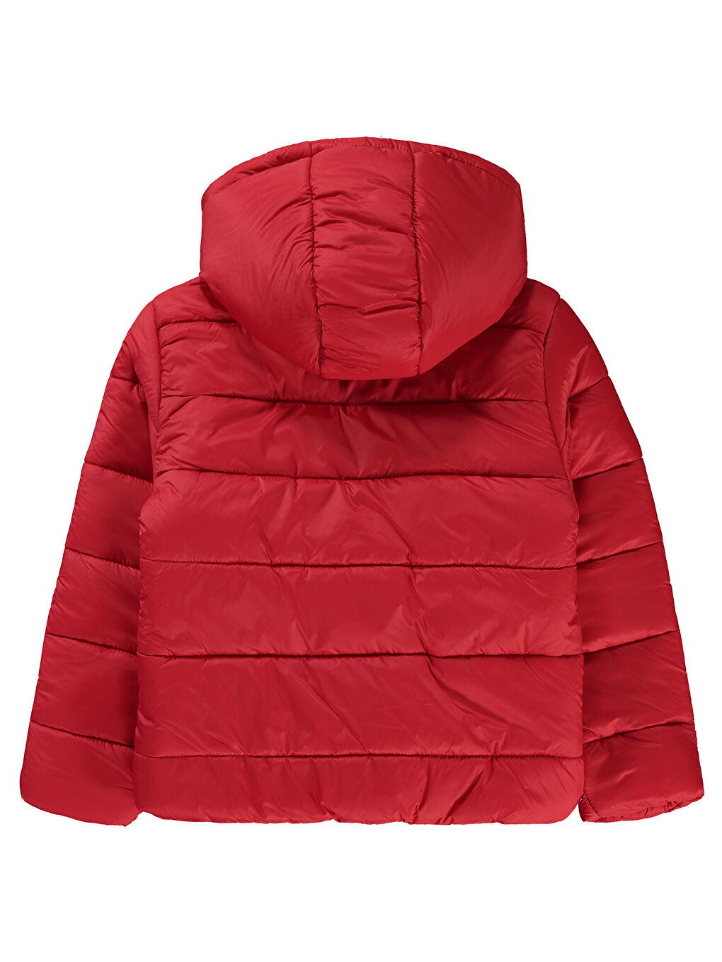 Kırmızı Erkek Çocuk Kapüşonlu Mont 6 9 Yaş Kımızı-2