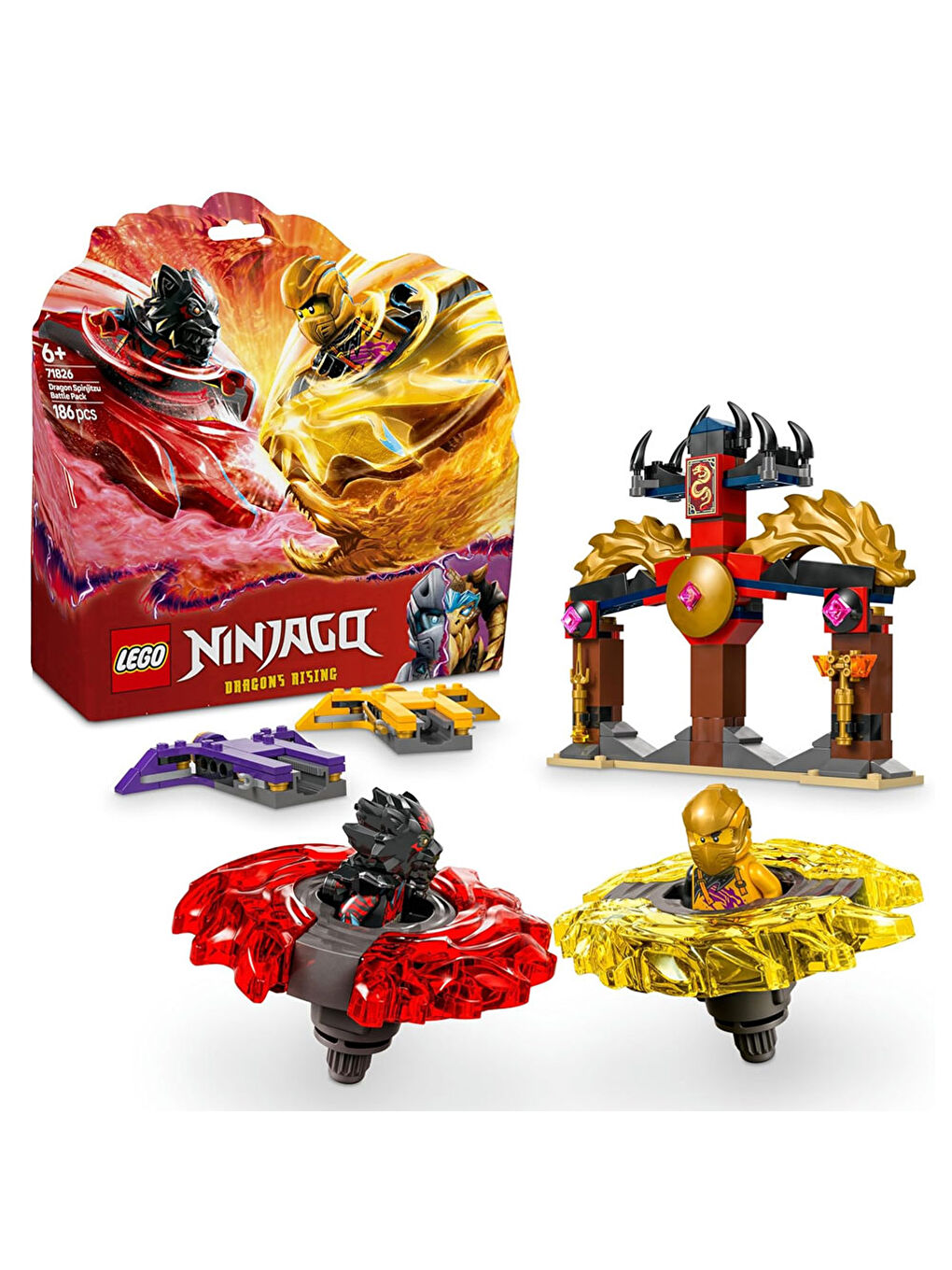 NINJAGO Ejderha Spinjitzu Savaş Paketi 71826