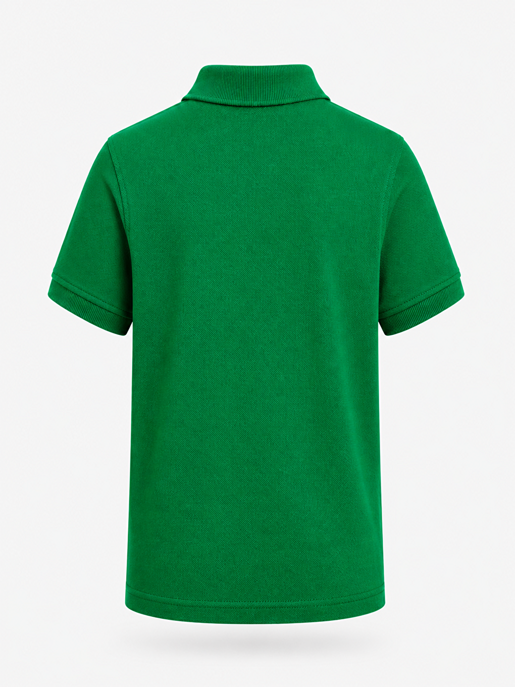 Yeşil Kids Polo Yaka Basic Kısa Kollu Unisex Çocuk Tişört-3