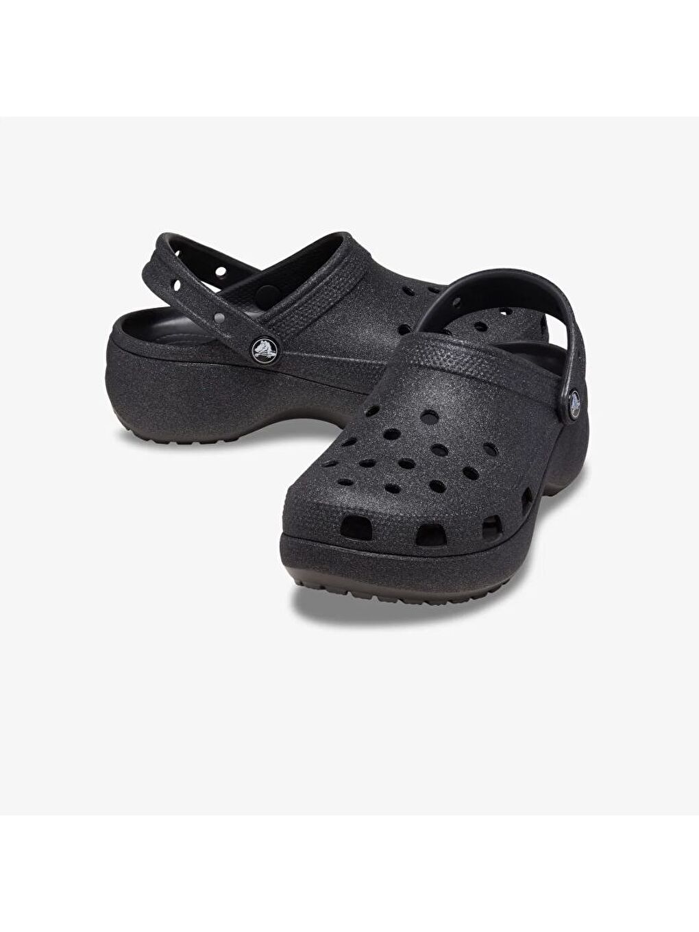 Classic Platform Glitter Clogw Kadın Siyah Sabo Terlik 207241-001-1
