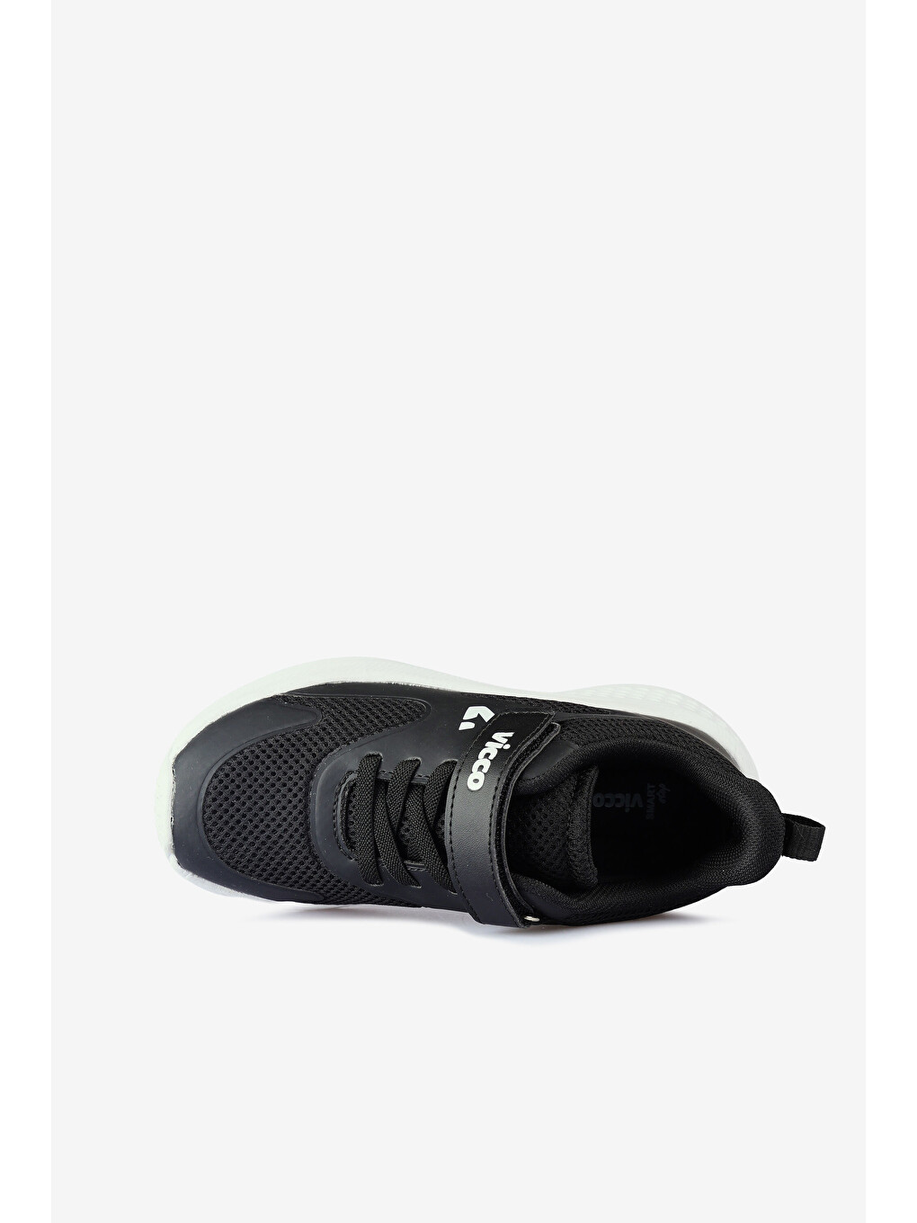 Karon Hafif Unisex Çocuk Siyah Spor Ayakkabı-2