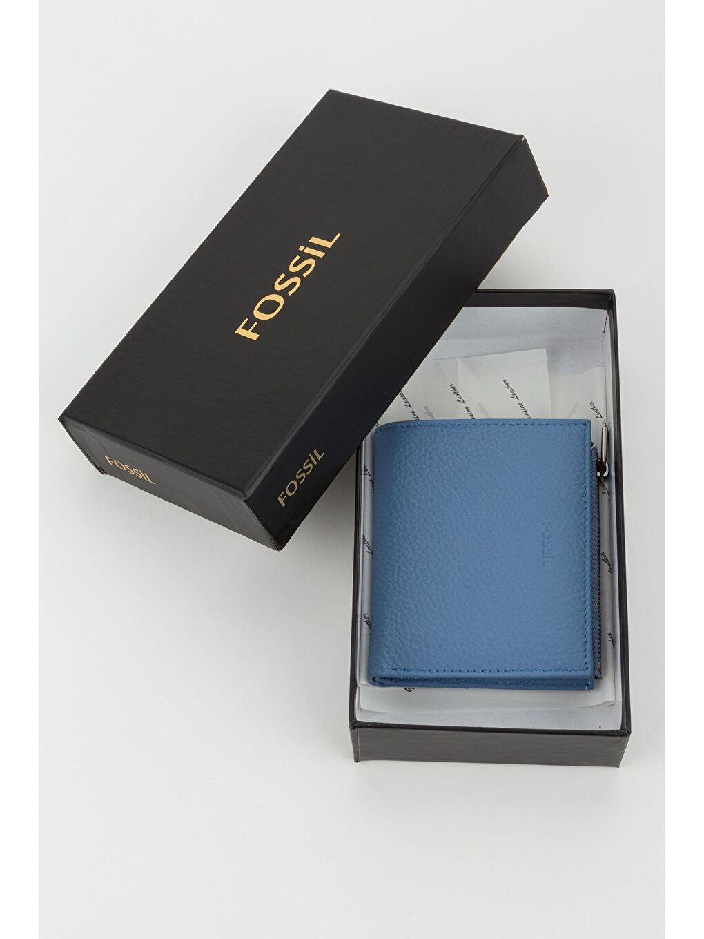 Mavi Kutulu Hakiki Deri Kırmızı Kadın El Portföyü Kartlık Cüzdan-4