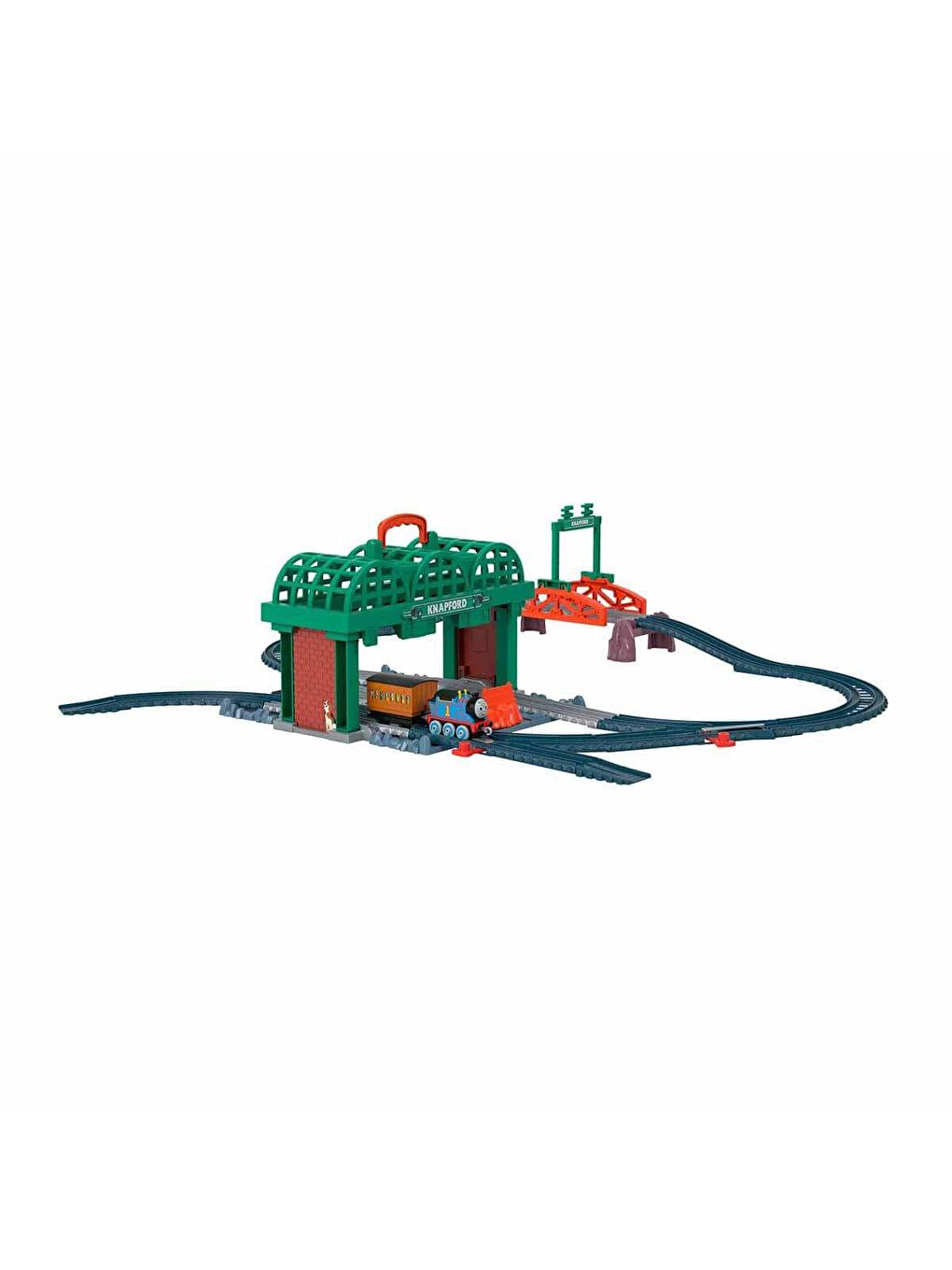 Thomas & Friends Renksiz Fisher Price Thomas ve Arkadaşları Knapford İstasyonu Oyun Seti HGX63 - 2