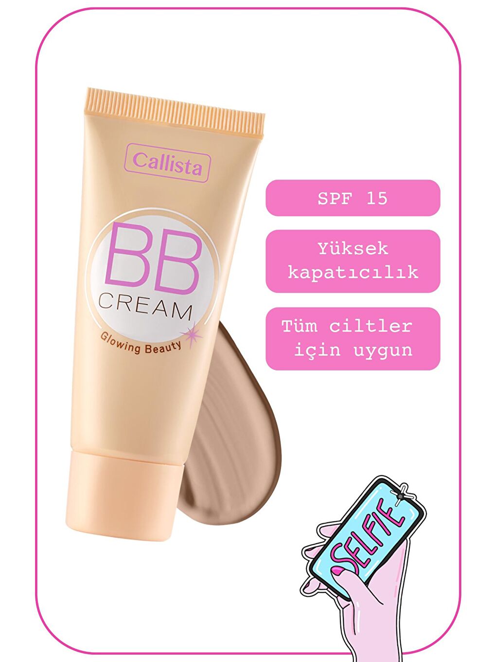 Callista Bej-Krem BB Cream 130 - BB Krem Bej - 1