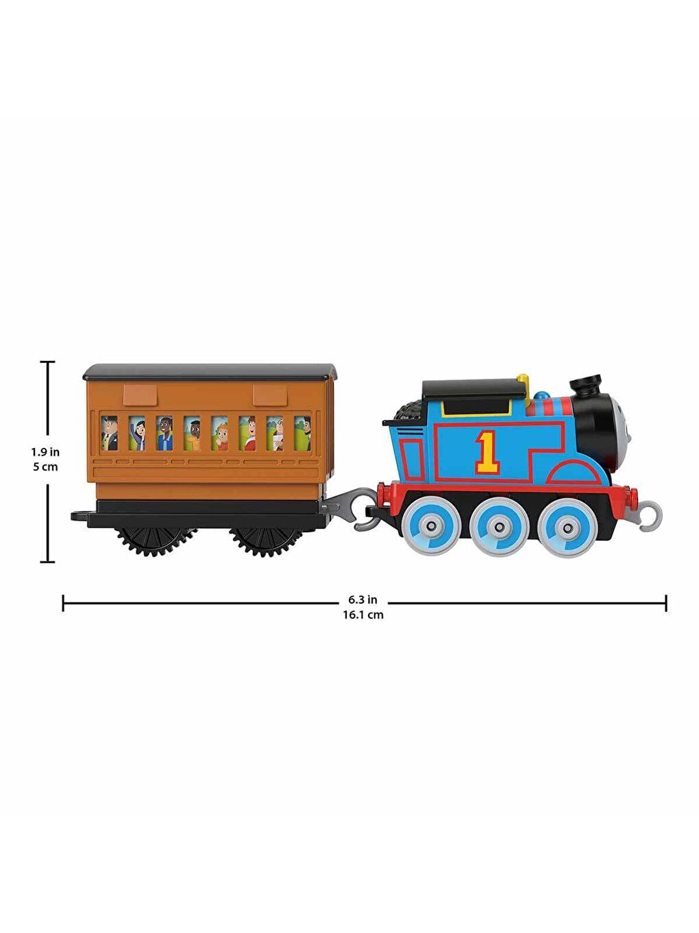 Thomas & Friends Renksiz Fisher Price Thomas ve Arkadaşları Knapford İstasyonu Oyun Seti HGX63 - 4